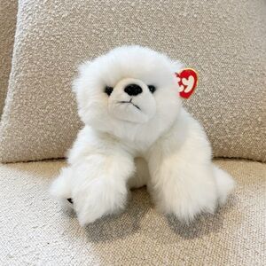 TY Classic Collection BABY PAWS the Polar Bear Plush Toy